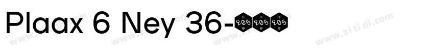 Plaax 6 Ney 36字体转换